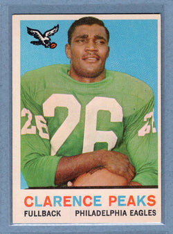 1959 Topps #8 Clarence Peaks EX-MT  GO159