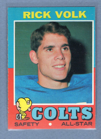 1971 Topps #32 Rick Volk (a) EX  GO600