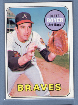 1969 Topps #489 Clete Boyer (d) EX-MT  GOWABB