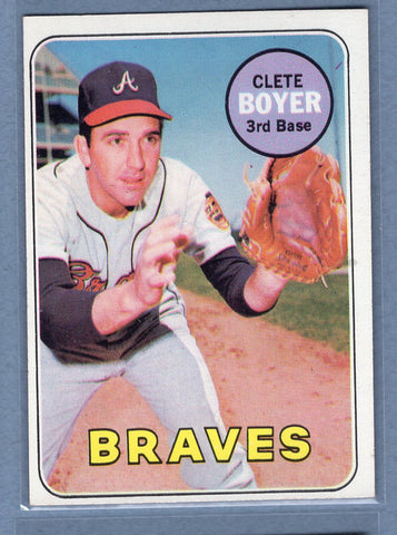 1969 Topps #489 Clete Boyer (d) EX-MT  GOWABB