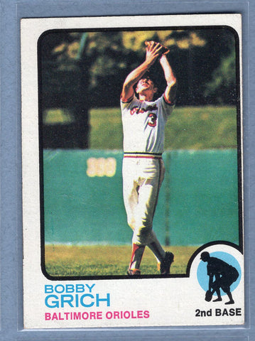 1973 Topps #418 Bobby Grich  EX  GO501