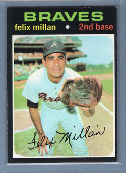 1971 Topps #81 Felix Millan  (b) EX-MT  GO550
