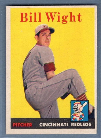 1958 Topps #237 Bill Wight EX  GO401