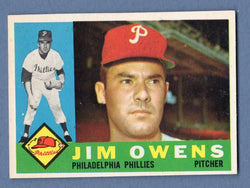 1960 Topps #185 Jim Owens NM     GO153