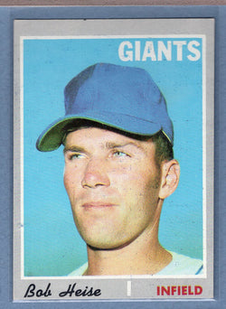 1970 Topps #478 Bob Heise  EX  GO695