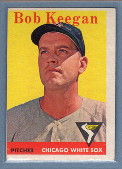 1958 Topps #200 Bob Keegan (c) VG  GO501