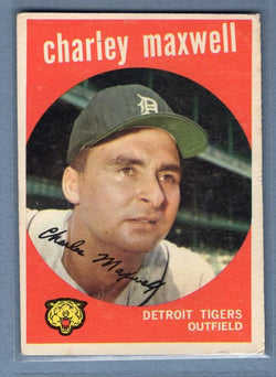 1959 Topps #481 Charley Maxwell VG-EX    Set Break A