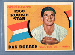 1960 Topps #123 Dan Dobbek EX-MT  Set Break C