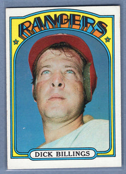 1972  Topps #148 Dick Billings Ex-Nm