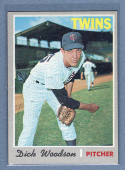 1970 Topps #479 Dick Woodson (st) VG  GO695