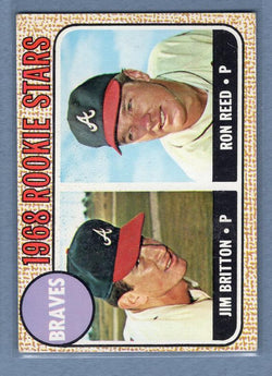1968 Topps #76 Braves Rookies EX  GO588