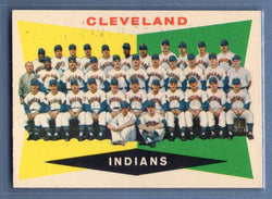 1960 Topps #174 Indians Team VG-EX Set Break