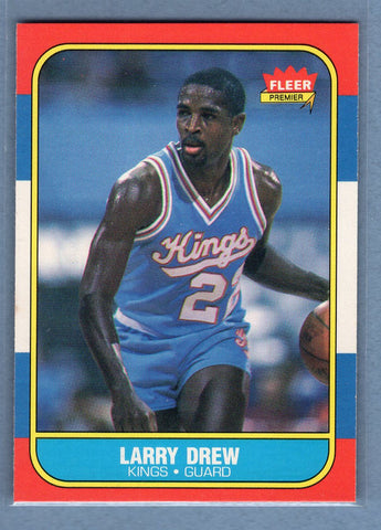 1986 Fleer #25 Larry Drew  NM