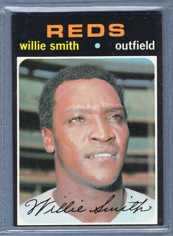 1971 Topps #457 Willie Smith  EX  SB1