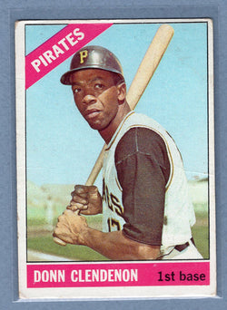 1966 Topps #375 Donn Clendenon (mk) (b) G-VG  GO470