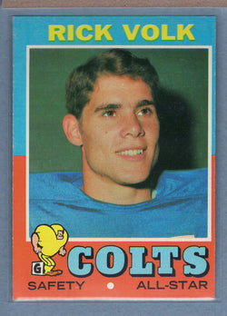 1971 Topps #32 Rick Volk (back OC) (b) VG-EX  GO600