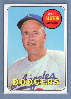 1969 Topps #24 Walt Alston (HOF) (e) EX-MT  GOWABB