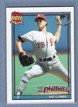 1991 Topps Desert Shield #571 Pat Combs  NM  GO625
