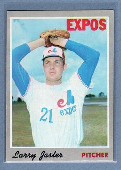 1970 Topps #124 Larry Jaster  EX-MT  GO680