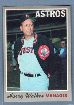 1970 Topps #32 Harry Walker VG-EX