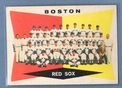 1960 Topps #537 Red Sox Team EX  GO480
