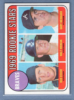 1969 Topps #611 Braves Rookies EX-MT  GO358