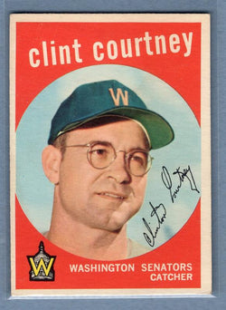 1959 Topps #483 Clint Courtney VG-EX    Set Break A