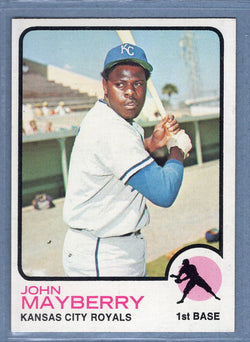 1973 Topps #118 John Mayberry  (b) EX-MT  GO669