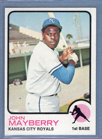 1973 Topps #118 John Mayberry  (b) EX-MT  GO669