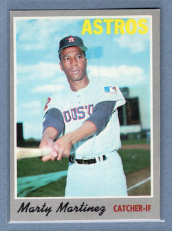 1970 Topps #126 Marty Martinez  EX-MT  GO680