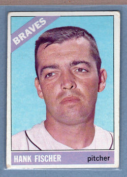 1966 Topps #381 Hank Fischer  VG  GO470