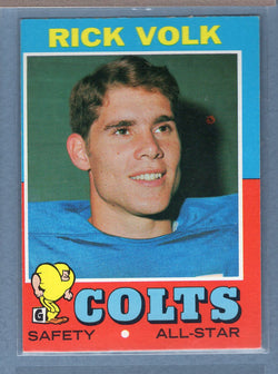 1971 Topps #32 Rick Volk (d) EX  GO600