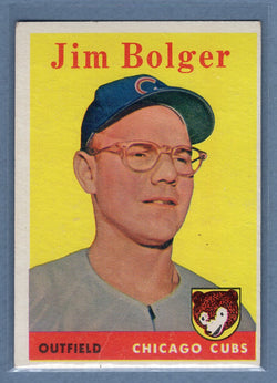 1958 Topps #201 Jim Bolger (b) G-VG  GO501