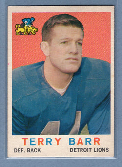 1959 Topps #14 Terry Barr EX-MT  GO159