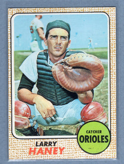 1968 Topps #42 Larry Haney EX-MT  GO123