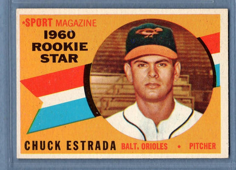 1960 Topps #126 Chuck Estrada EX-MT  Set Break C