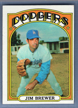 1972  Topps #151 Jim Brewer Ex-Nm