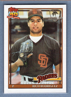 1991 Topps Desert Shield #573 Rich Rodriguez  NM  GO625