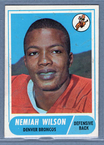 1968 Topps #199 Nemiah Wilson (st) VG  GO209