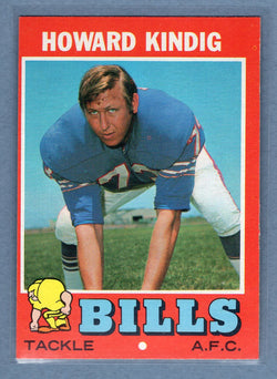 1971 Topps #33 Howard Kindig (a) EX  GO600