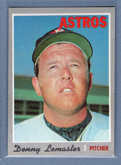 1970 Topps #178 Denny Lemaster  EX-MT  GO450