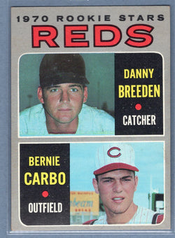 1970 Topps #36 Reds Rookies (Danny Breeden) VG-EX(1)