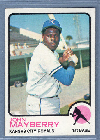 1973 Topps #118 John Mayberry  (d) EX-MT  GO669