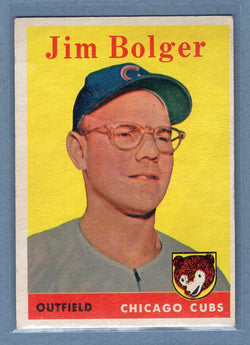 1958 Topps #201 Jim Bolger (c) VG-EX  GO501