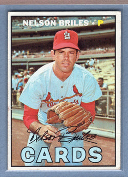 1967 Topps #404 Nelson Briles VG  GO368