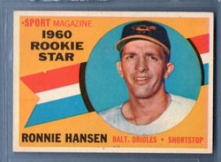 1960 Topps #127 Ronnie Hansen EX-MT  Set Break C