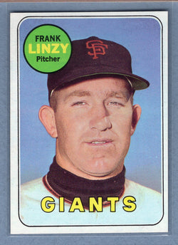 1969 Topps #345 Frank Linzy (b) EX-MT  GO700