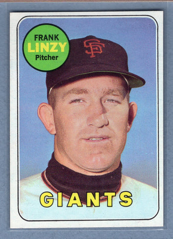 1969 Topps #345 Frank Linzy (b) EX-MT  GO700