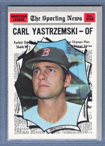 1970 Topps #461 Carl Yastrzemski All-Star (HOF)  EX  SB2