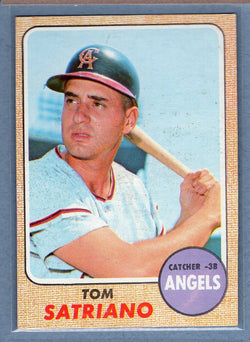 1968 Topps #238 Tom Satriano (st) (a)  VG  GO550